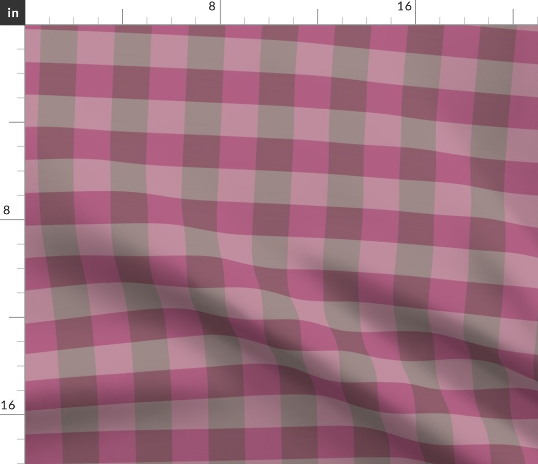 plaid raspberry plum rows