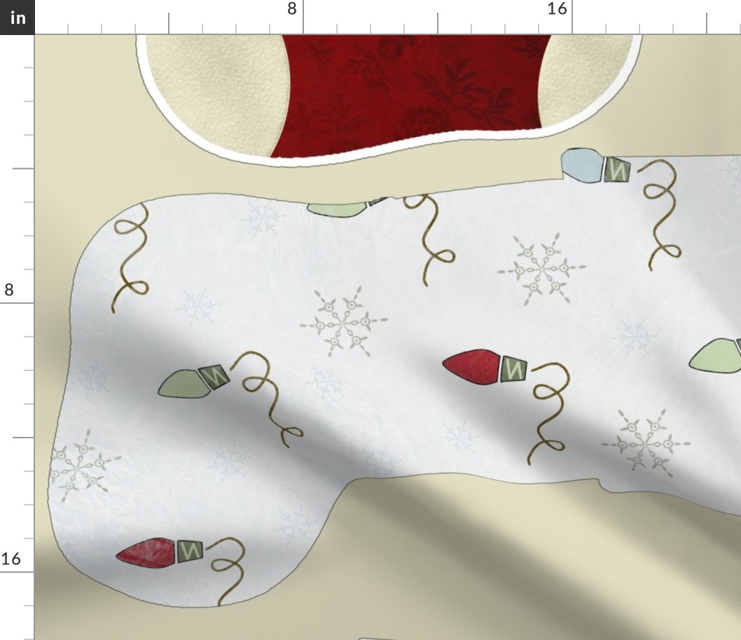 2011 Christmas Stocking Patterns for 1 yard