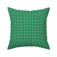 Square Grid Plaid // Kelly Green