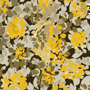 Abstract Yellow Foliage 