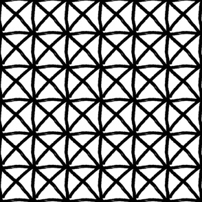 Square X Pattern