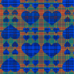 scotch hearts blue