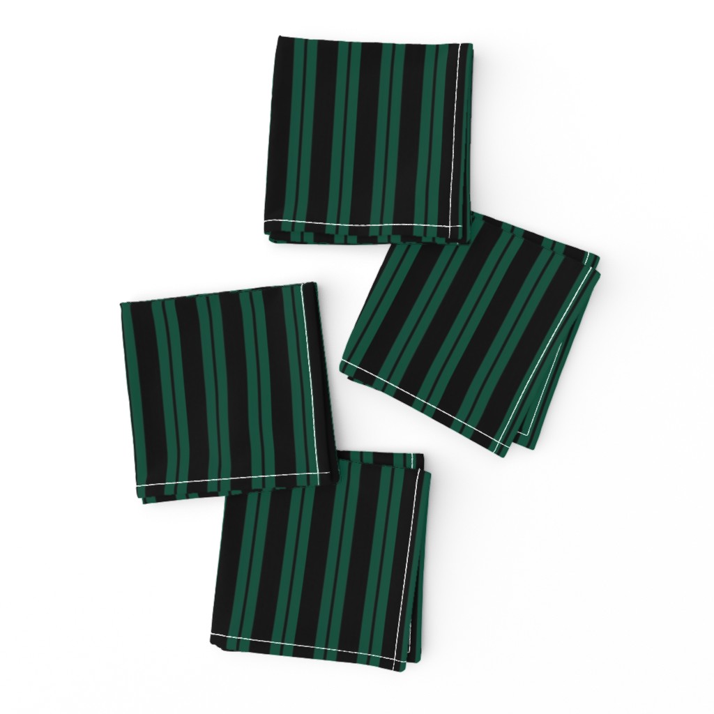 Mansion Maid Green Stripe Pattern