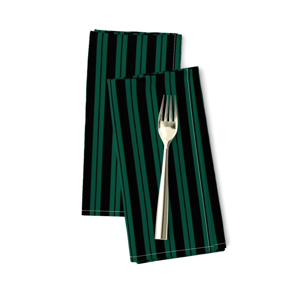 Mansion Maid Green Stripe Pattern