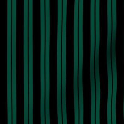 Mansion Maid Green Stripe Pattern