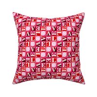 Pitter Patter Pet Love  Red Pink White 