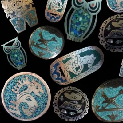 Native American Turquoise Jewelry on 