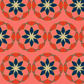 Geometric Floral 3