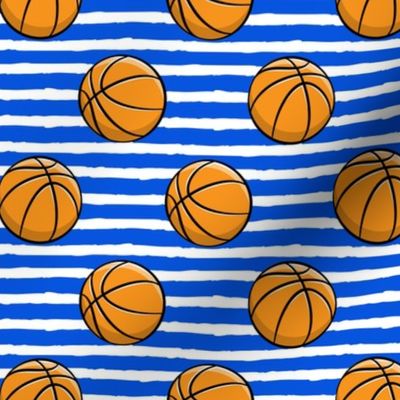 Basketball - Blue Stripes -  Sports