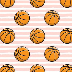 Basketball - Pink Stripes -  Sports