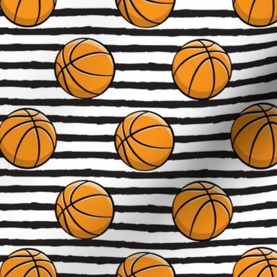 Basketball -  Black Stripes -  Sports