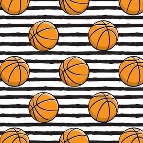 Basketball -  Black Stripes -  Sports