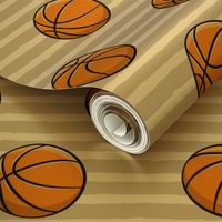 Basketball - Beige Stripes -  Sports