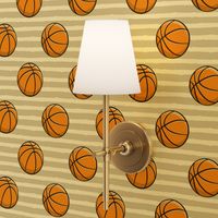 Basketball - Beige Stripes -  Sports