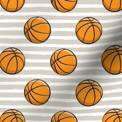 Basketball - Beige Stripes -  Sports