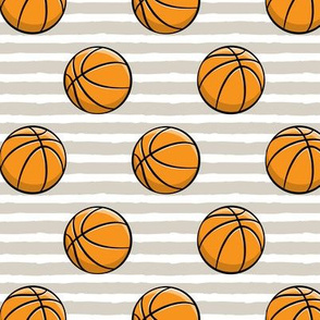 Basketball - Beige Stripes -  Sports