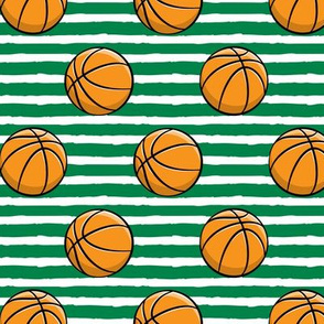 Basketball - Green Stripes -  Sports