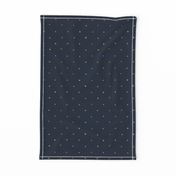 Dots Gold on Navy - S Polka Dot