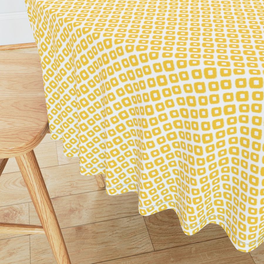 Ikat Diamond Yellow Citron