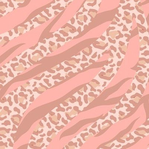 Animal Print Medley Pink