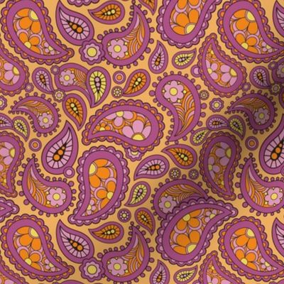 Groovy Paisley Pink