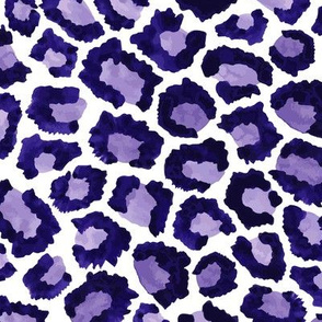 Purple animal print