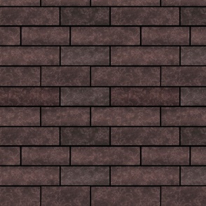 dark brown brick wall loft
