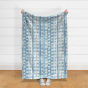 Rustic  Indigo - large vertical