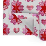 Be My Valentine Plaid Hearts