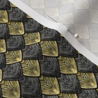 Dragon Scales - Black and Yellow