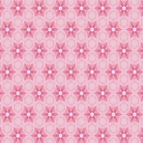Quilting in Pink Design No 8 Floral Polka Dot