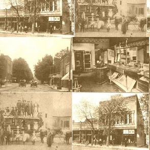 vintage postcard scenes
