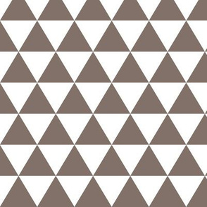brown triangle
