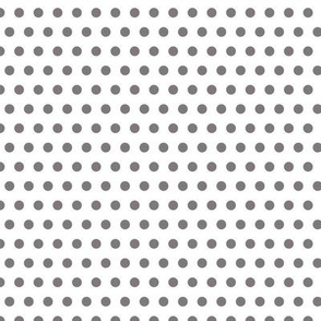 gray polka dot