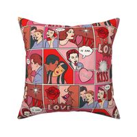 Large Scale Pop Art Comic Valentine