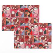 Large Scale Pop Art Comic Valentine