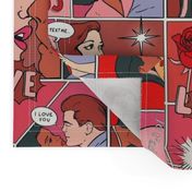 Large Scale Pop Art Comic Valentine