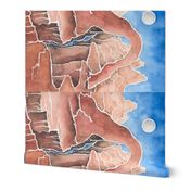 32x 42 " Quilt Panel Rock Arch 