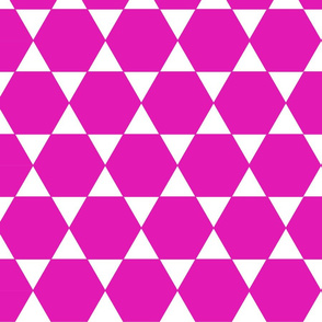 Pink Hexagon