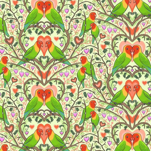 Be My Lovebird Green