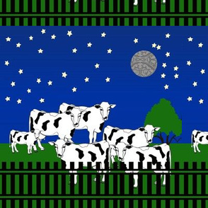 Cows Dreaming About the Moon