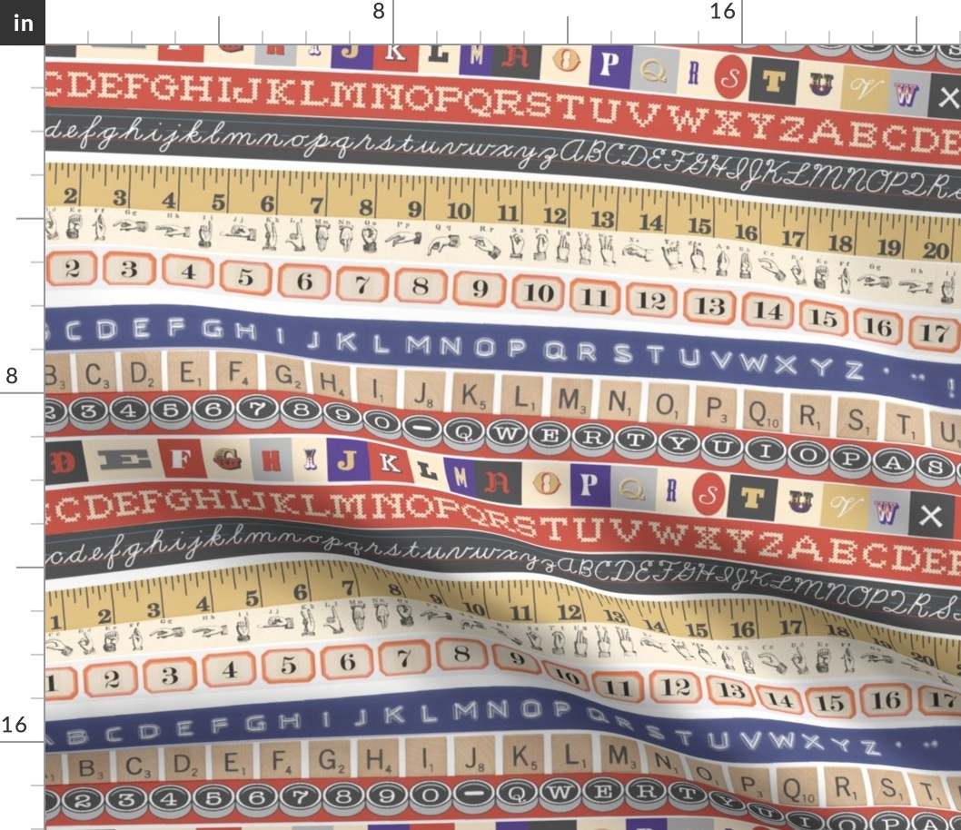 Washi Tape (Letters and Numbers)