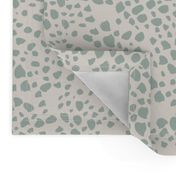 Snakeskin print Animal Print Snakeskin fabric Sage on cream background