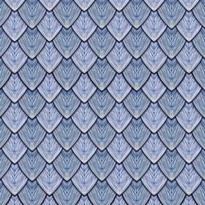 Dragon Scales - Denim