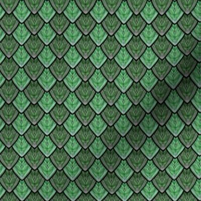 Dragon Scales - Emerald Green