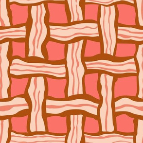 bacon on living coral 