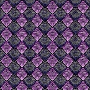 Dragon Scales - Purple and Black
