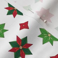 Paper poinsettia