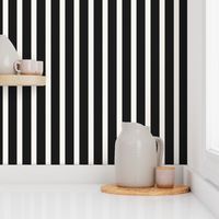 Stripe - Black, H White