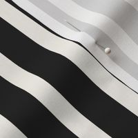 Stripe - Black, H White